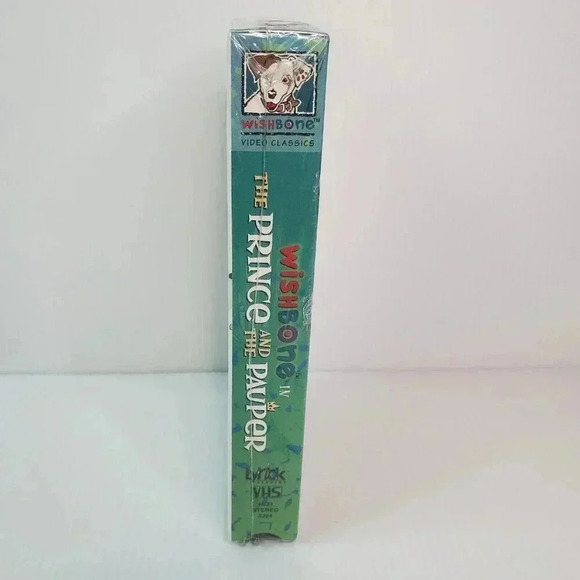 Wishbone The Prince And The Pauper VHS 1995 New Factory Sealed - Picture 3 of 16